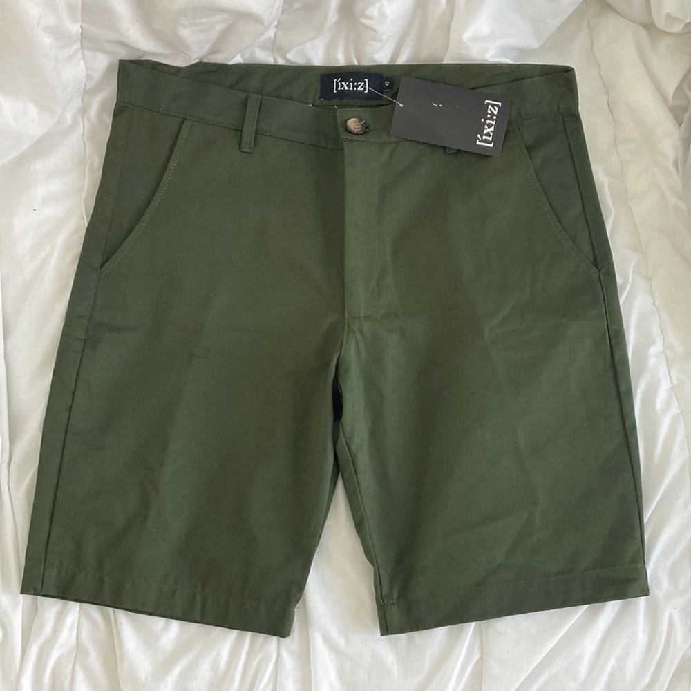 Green Shorts 100% Cotton NWT